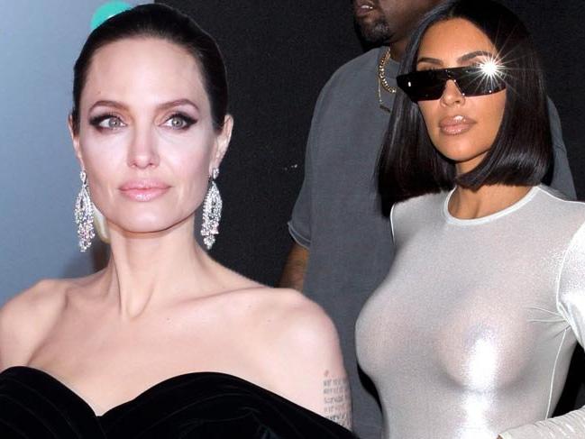Angelina Jolie ve Kim Kardashian'ın gençlik halleri şaşırttı