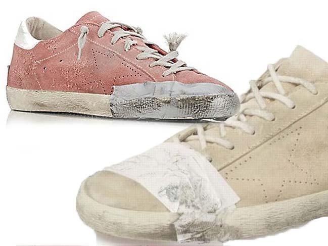 Eski, yırtık ve yıpranmış görünümlü ayakkabılar fakirlikle dalga mı geçiyor?