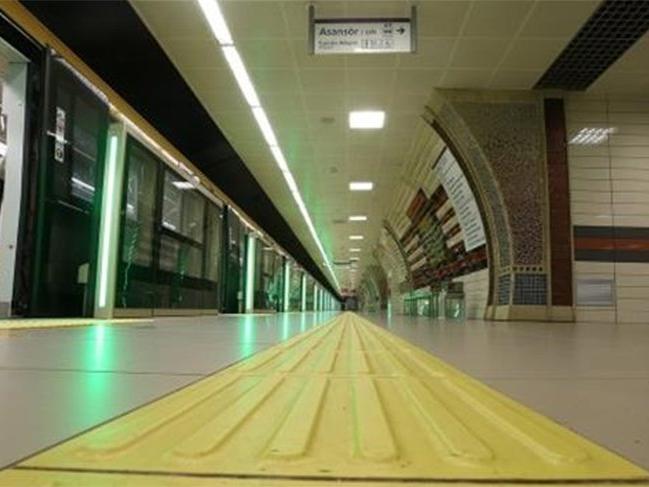 İlk sürücüsüz metronun ikinci etabı tamamlandı