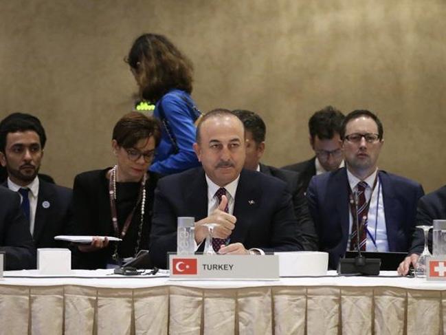 Çavuşoğlu BM'de Suriye hakkında açıklamalarda bulundu