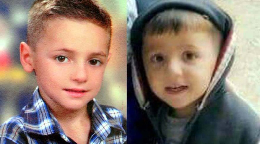 8 yaşındaki Bayram Erol ile 5 yaşındaki Dursun Kaan Taşçı tarihinde kayboldu Foto: DHA