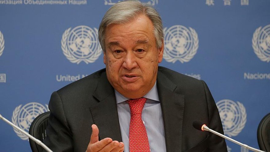 Birleşmiş Milletler (BM) Genel Sekreteri Antonio Guterres Fotoğraf: AA