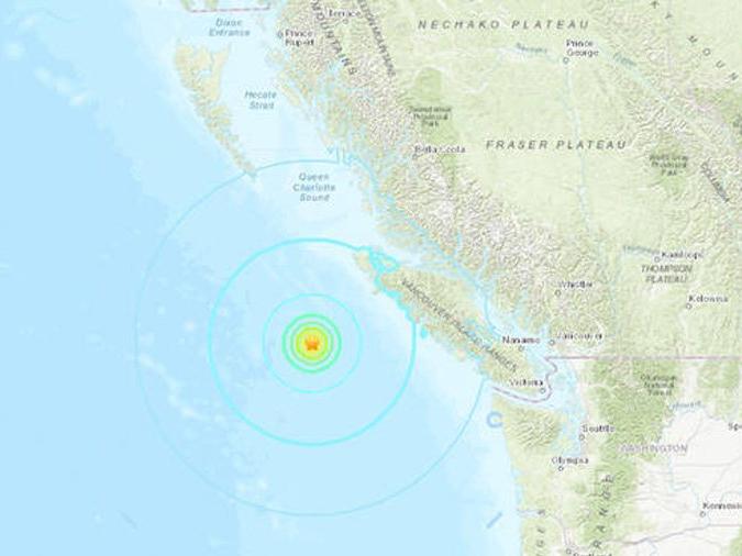 Kanada'da peş peşe depremler: Önce 6.7 sonra 7.0 şiddetinde