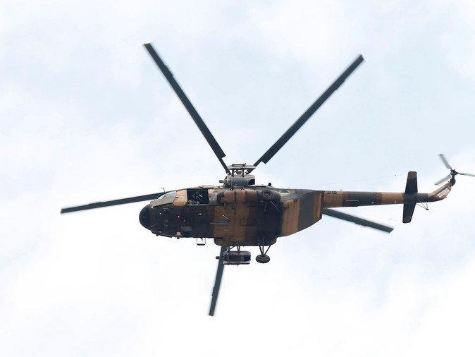 Afganistan'da askeri helikopter düştü: 25 ölü