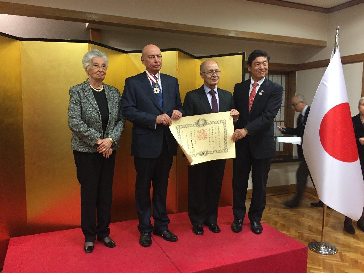 Büyükelçi Atacanlı'ya Japon madalyası