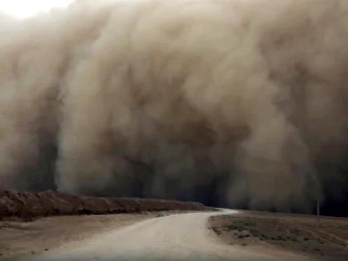 Suriye'nin kuzeyindeki toz fırtınası Güneydoğu'yu etkiledi