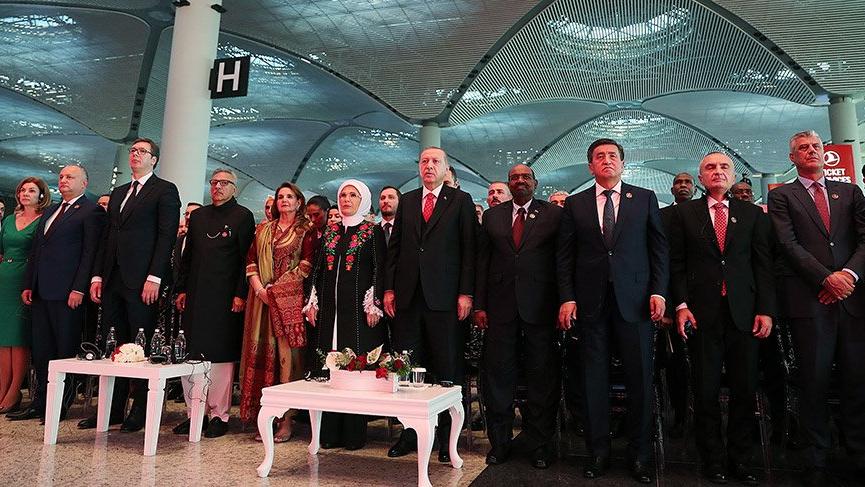 İstanbul Havalimanı'nın açılış töreni gerçekleşti