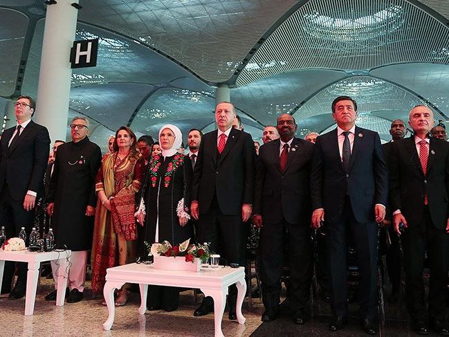 İstanbul Havalimanı'nın açılış töreni gerçekleşti