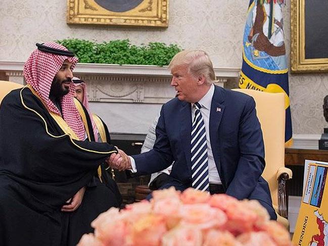 Trump, Suudi Prens Selman ile görüştü