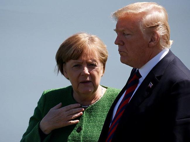 Yapılan son ankete göre Merkel'in popülaritesi Trump'ı solladı