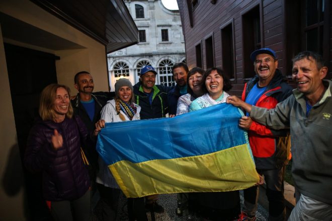 Karar sonrası Ukrayna vatandaşları büyük sevinç yaşadı.