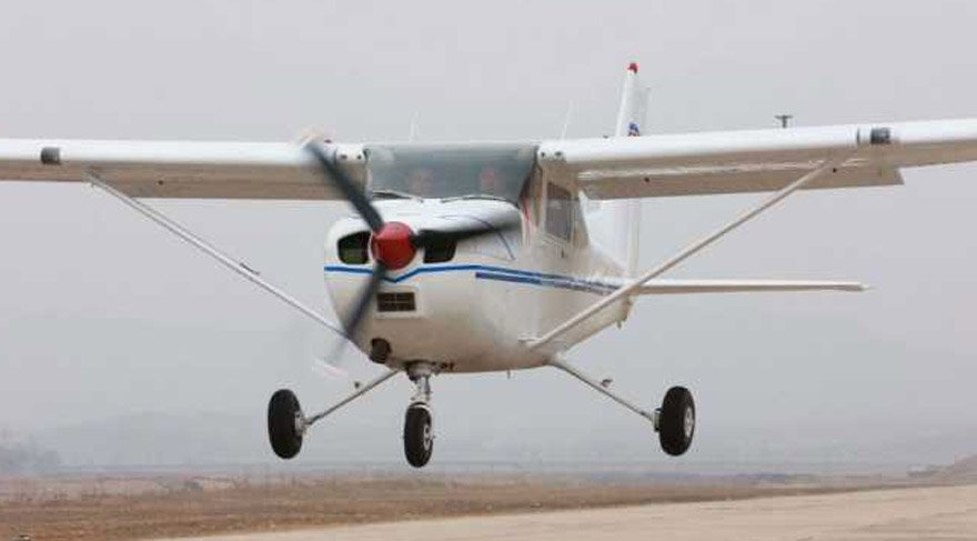Düşen uçak Cessena tipi tek moturlu bir uçak olarak açıklandı. Reuters