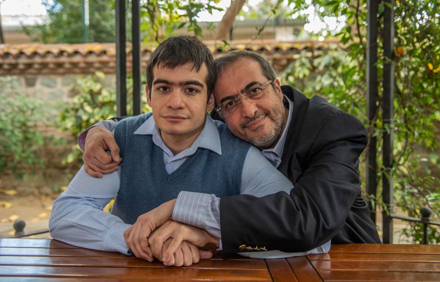Cem Sezgin ile babası Ömer Faruk Sezgin