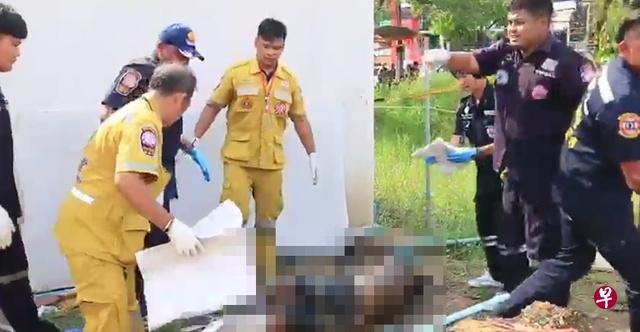 Tayland polisi şikayet üzerine araştırma başlatırken, lokantanın arkasındaki lağım çukurunda cansız bir beden buldu.
