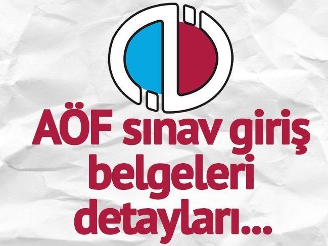 AÖF sınav yerleri açıklandı! Anadolu Üniversitesi Açıköğretim Fakültesi sınav giriş belgesi...