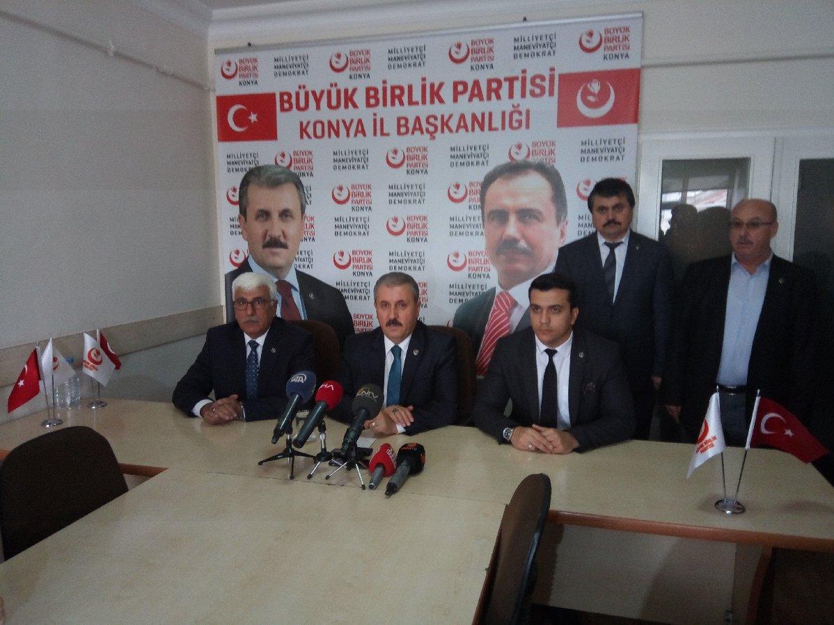 BBP lideri Destici'den 'AKP ile ittifak' açıklaması