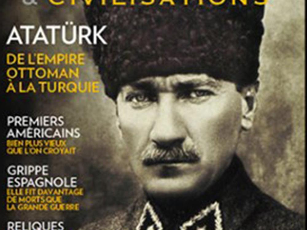 Atatürk Fransız tarih dergisinin kapağında