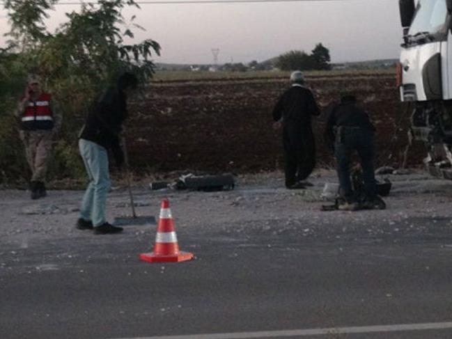 Kilis'te kaza: 1 polis yaralı