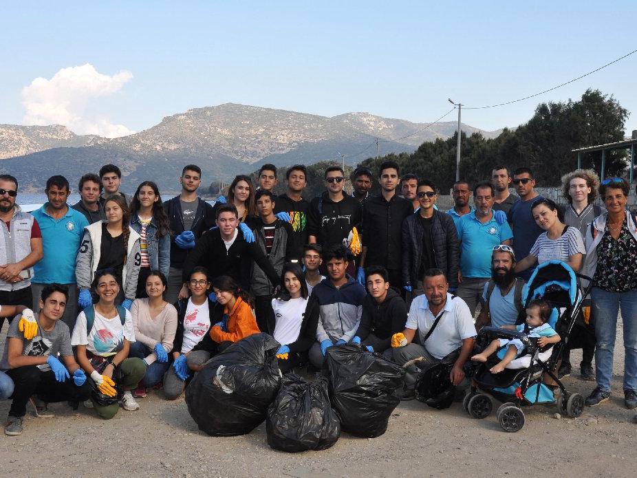 Kirlilik Avcıları, Datça kıyılarından 2 ton çöp topladı
