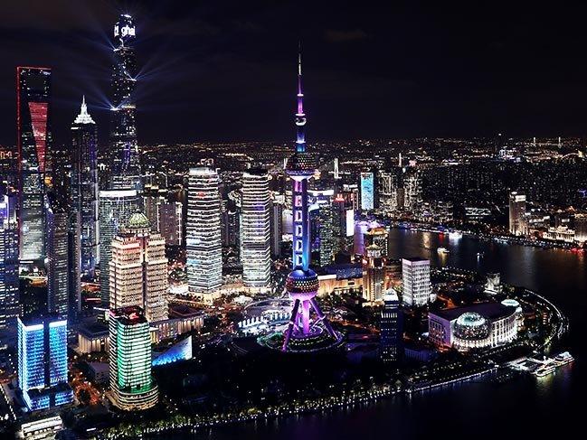 Dünyanın en kalabalık şehri Şangay