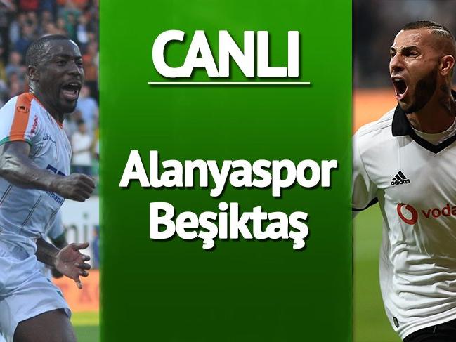 CANLI YAYIN: Beşiktaş Alanyaspor canlı izle! BJK seri galibiyet istiyor!