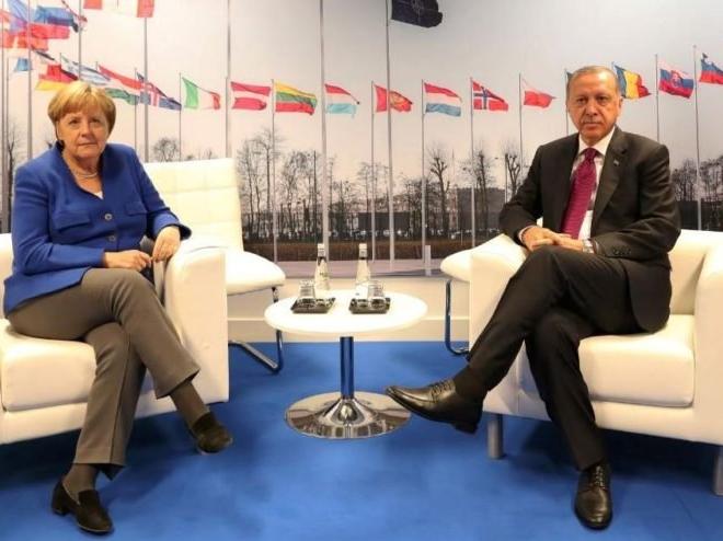 Merkel ile Erdoğan arasında kritik görüşme