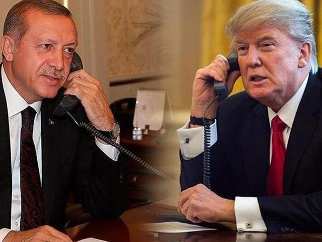 Erdoğan, Trump'la görüştü!