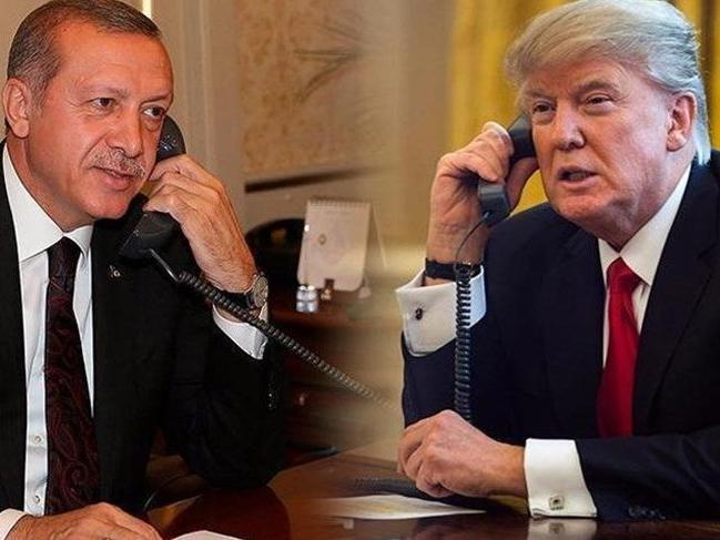 Erdoğan Trump'la görüştü!