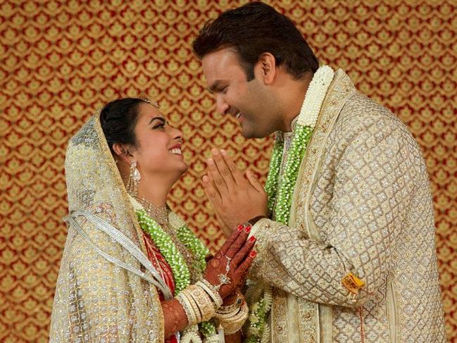 Isha Ambani ve Anand Piramal'ın düğünü nihayet bitti