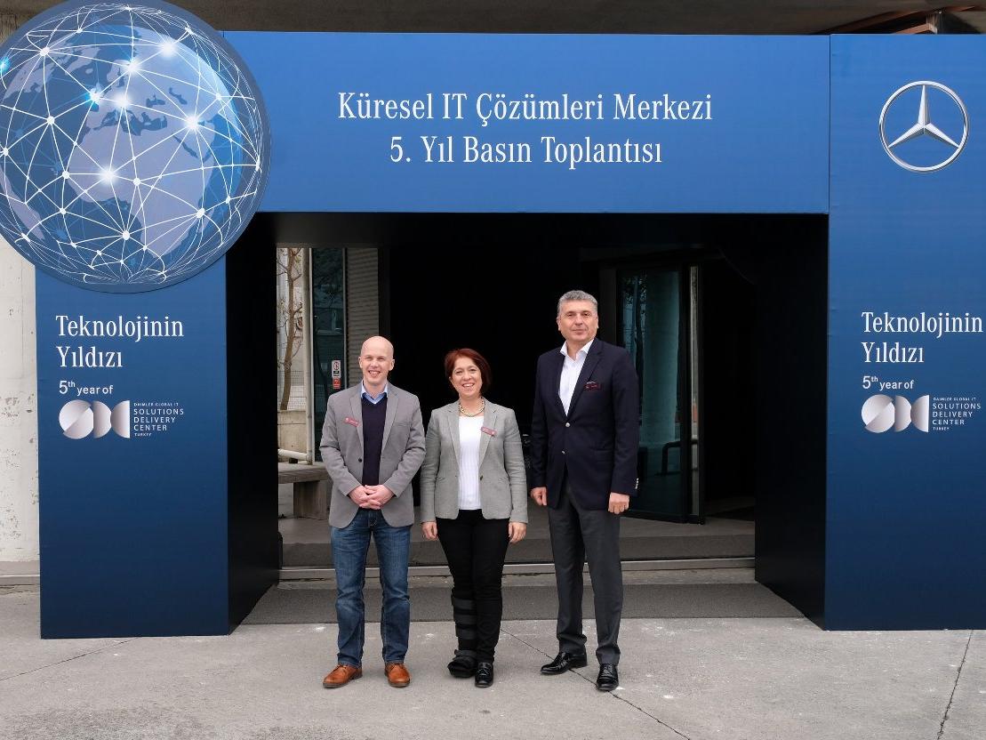 Daimler Küresel IT Çözümleri Merkezi Türkiye’de 5’inci yılını kutluyor