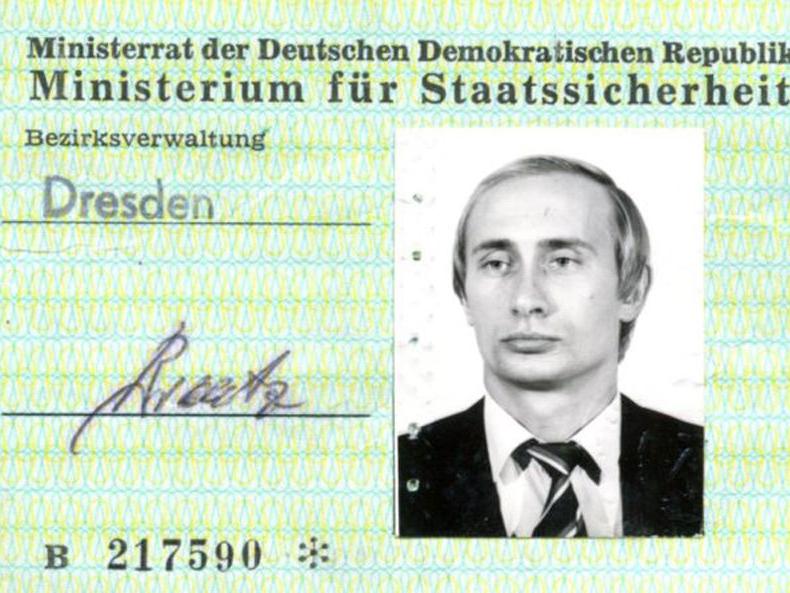 Putin'in Stasi kimliği ortaya çıktı