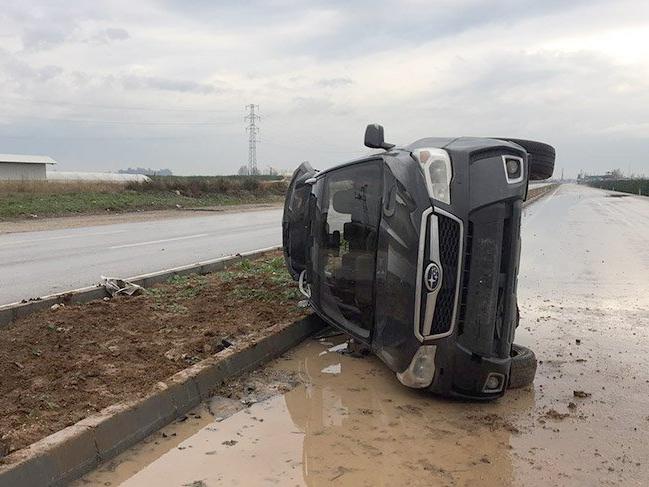Karataş Belediye Başkanı Ünal kazada yaralandı
