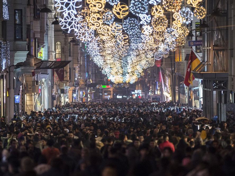 İstanbul'da yılbaşı kutlaması sadece bir yerde