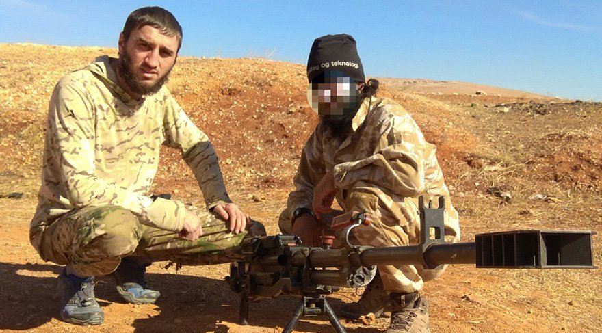 IŞİD üyesi cani Suriye'de eğitim aldı. Foto: İHA