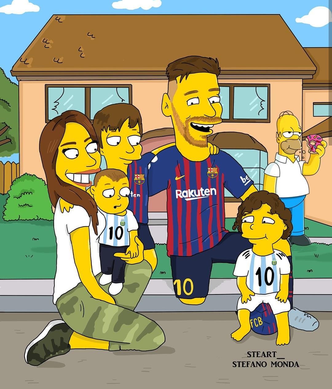 Messi ve ailesi