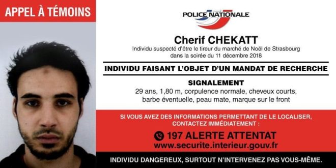 Saldırgan Chérif Chekatt.