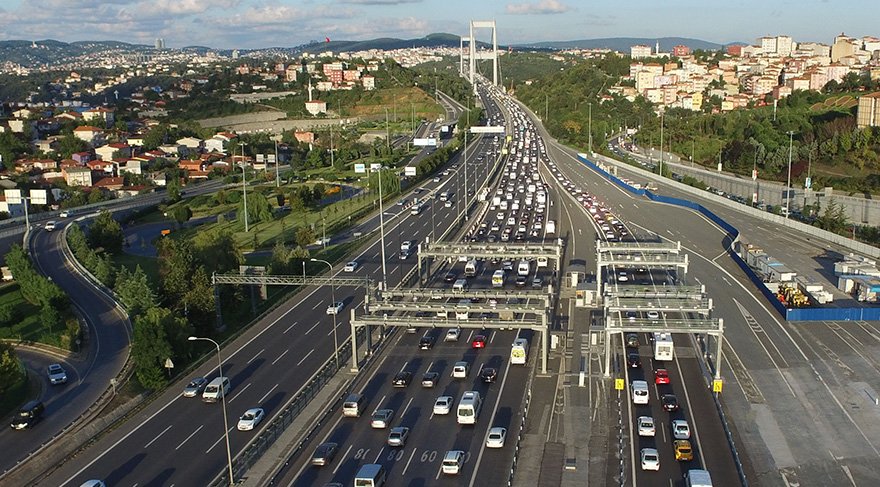 İstanbul trafik yoğunlu sıralamasında 4. sırada yer aldı. Foto: DHA