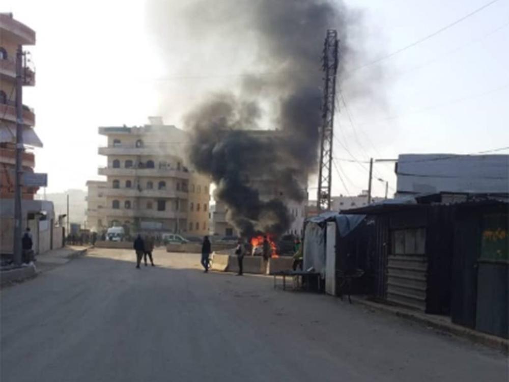 Afrin'de bombalı saldırı: Ölü ve yaralılar var