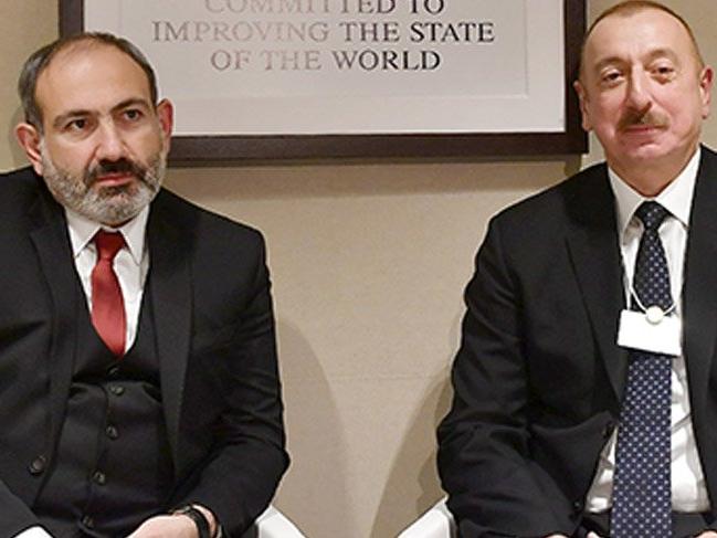 Aliyev, Ermenistan Başbakanı Paşinyan ile görüştü