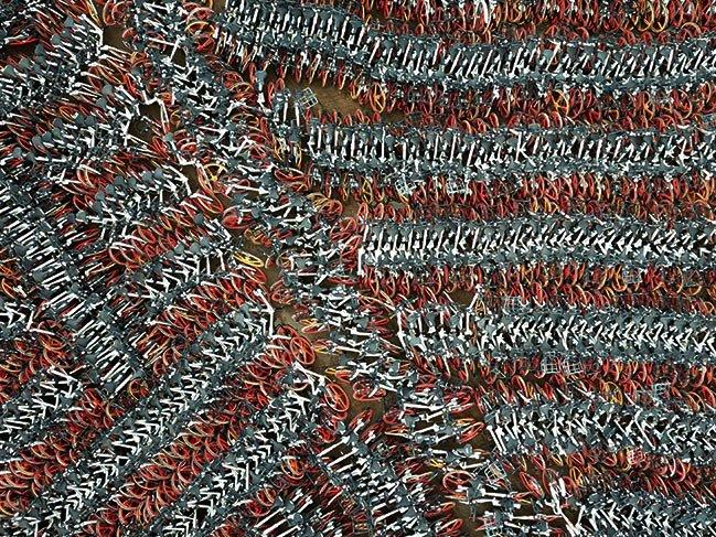 Çin'in bisiklet mezarları