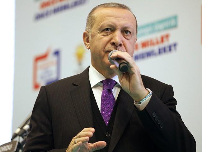 Erdoğan: Topraklarımıza göz dikenlerin gözlerini çıkaracağız