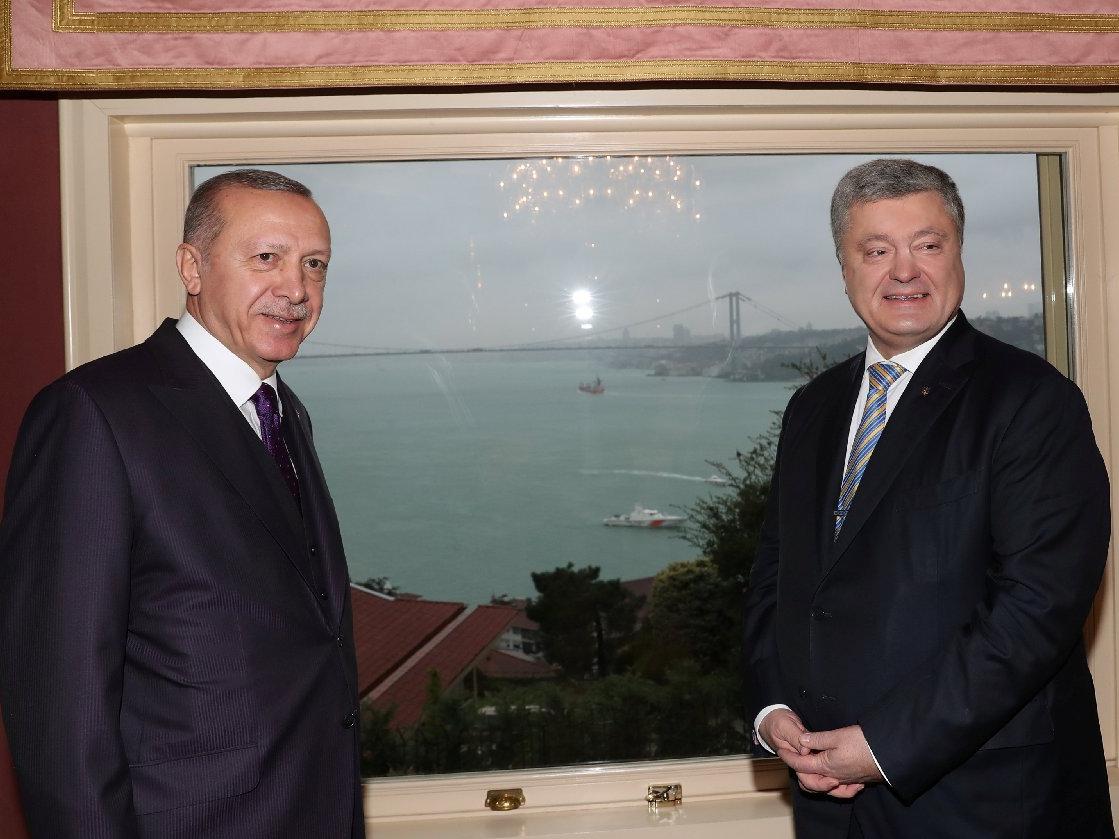 Ukrayna lideri Poroşenko İstanbul'da