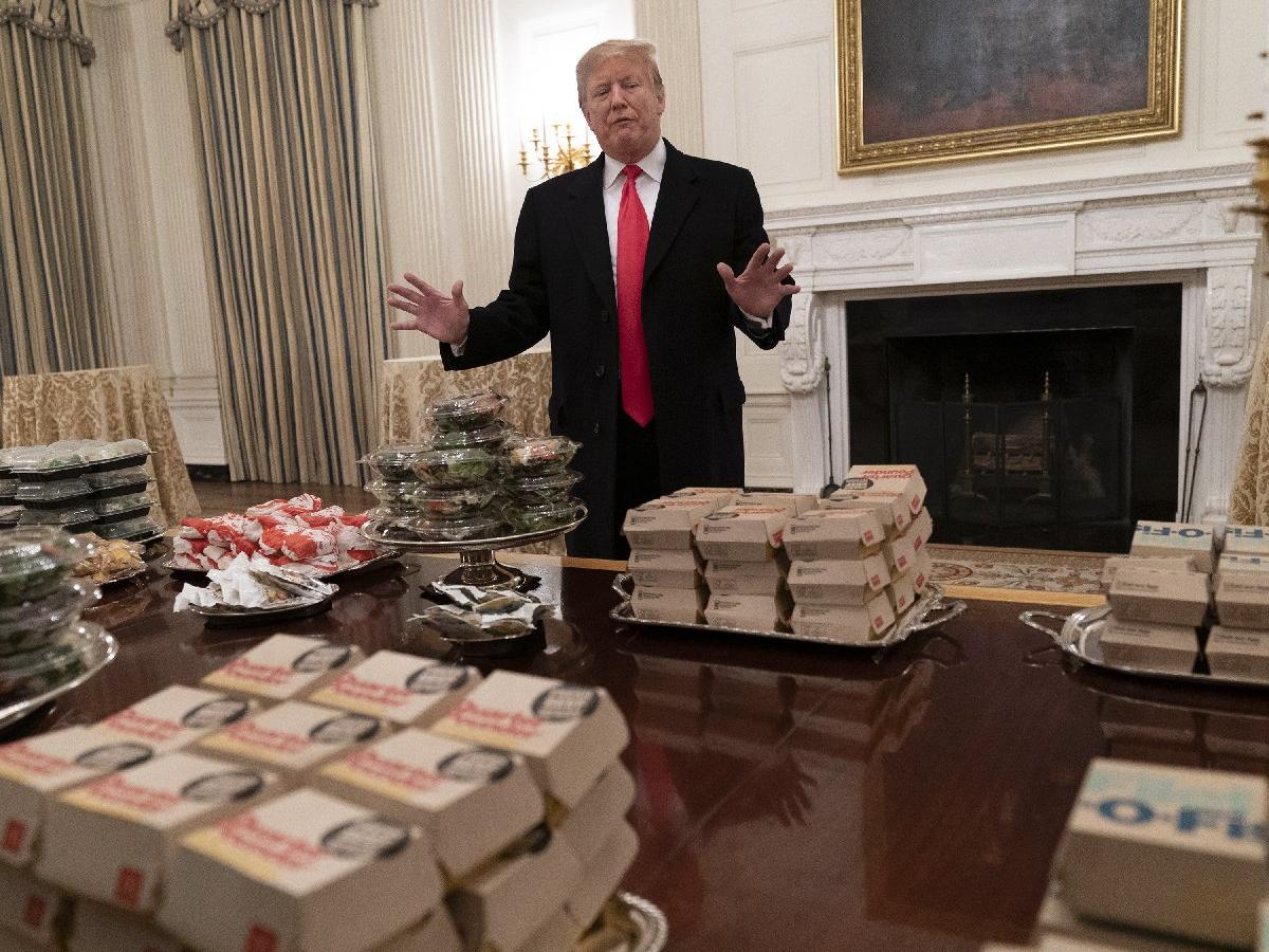 Beyaz Saray'da alarm... Yiyecek bir şey kalmadı!