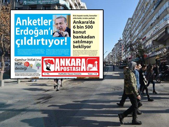 Ankara'da esrarengiz gazete!