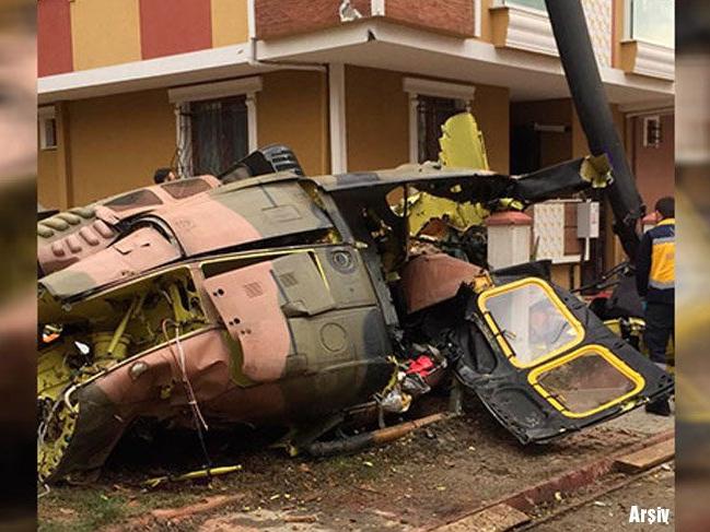 Çekmeköy'de düşen helikopter 21 yılda 6. oldu! En son 5 asker şehit olmuştu