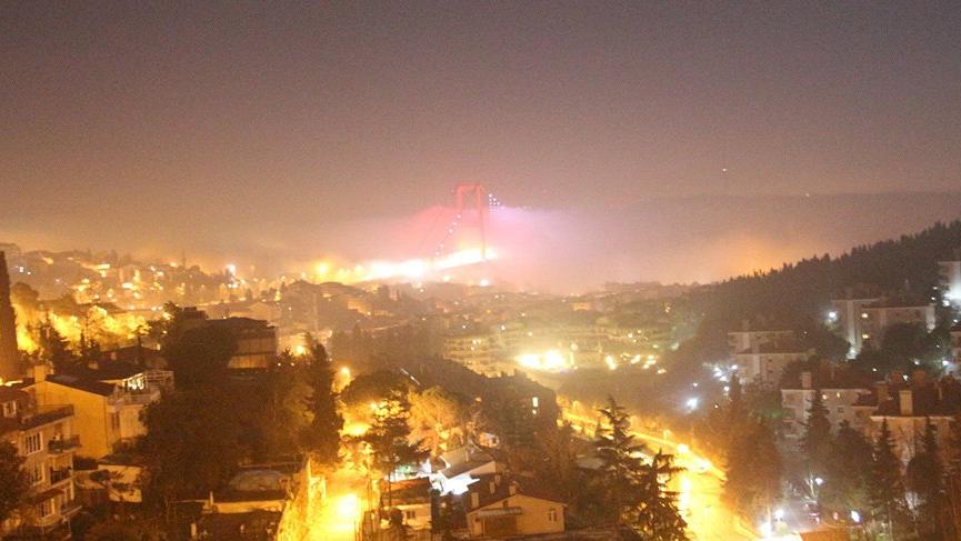 Son Dakika... İstanbul'da sis etkili oluyor
