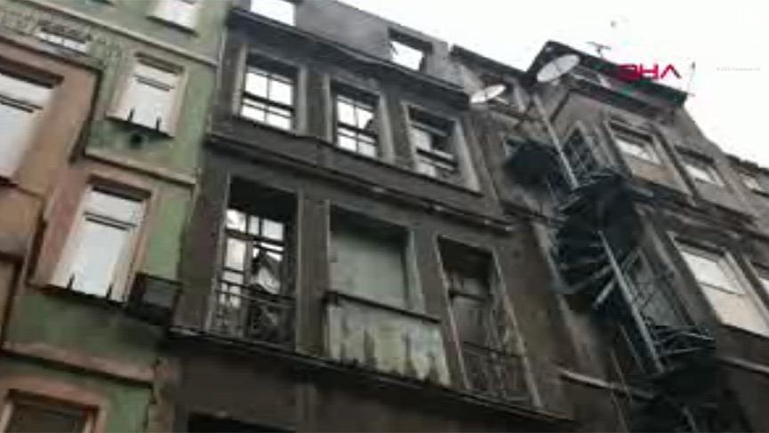 Matild Manukyan'a ait tarihi binada çökme