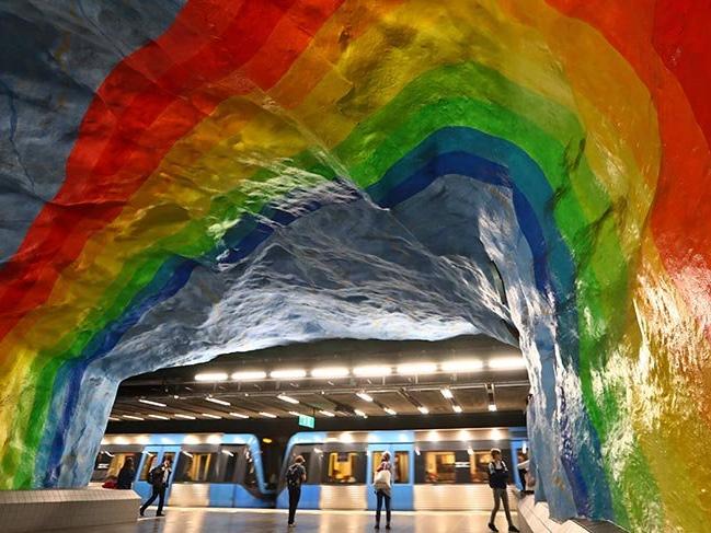 Dünyanın en uzun sanat galerisi: Stockholm metrosu
