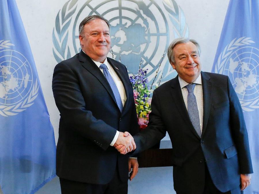 Pompeo ve Guterres'ten kritik toplantı: Gündem Yemen ve Venezuela