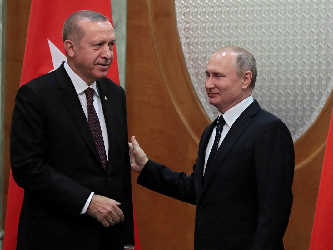 Erdoğan, Ruhani'den sonra Putin ile görüştü